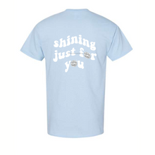 Load image into Gallery viewer, mirrorball shirt (light blue)
