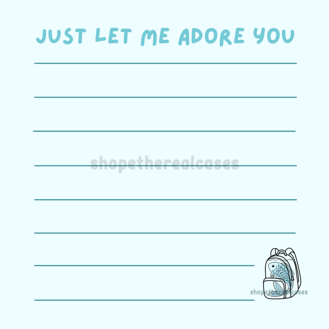 adore you sticky notes